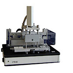 The CTB-02 is a tester that quickly and precisely measures the restoring forces of the tongues in packaging cut-outs 