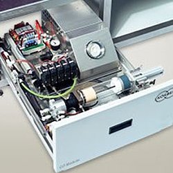 Das CO Module ist ein CO/CO2-Gas Analysator, der die Menge an CO/CO2 in einer Zigarette misst 