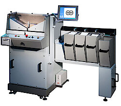 The Sodiscale is a high-speed scale for analyzing or sorting cigarettes
