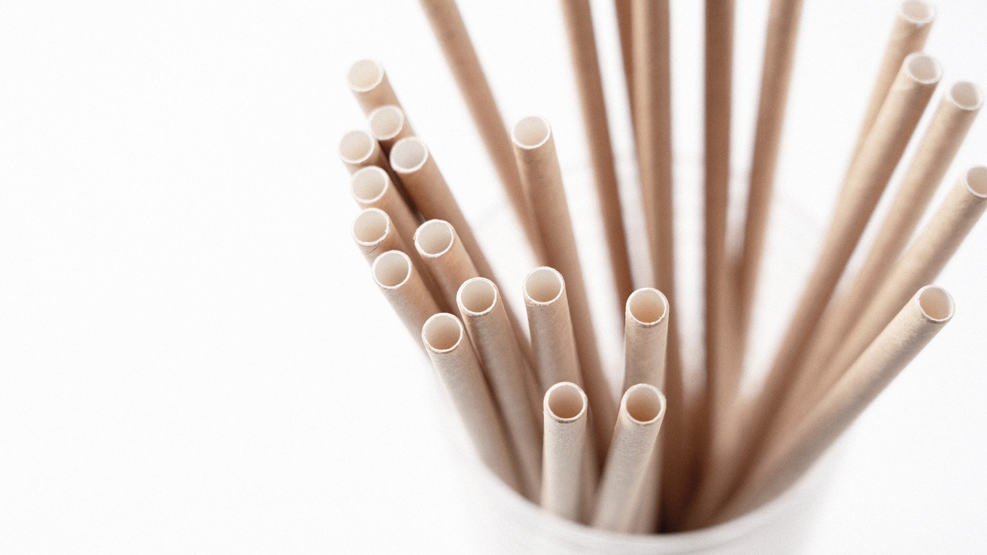 Sustainable paper straws