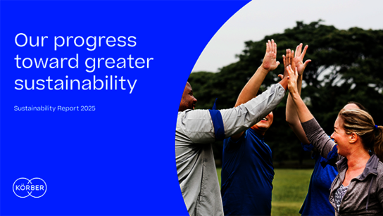 Stronger together for sustainability, Körber Sustainability Report 2025